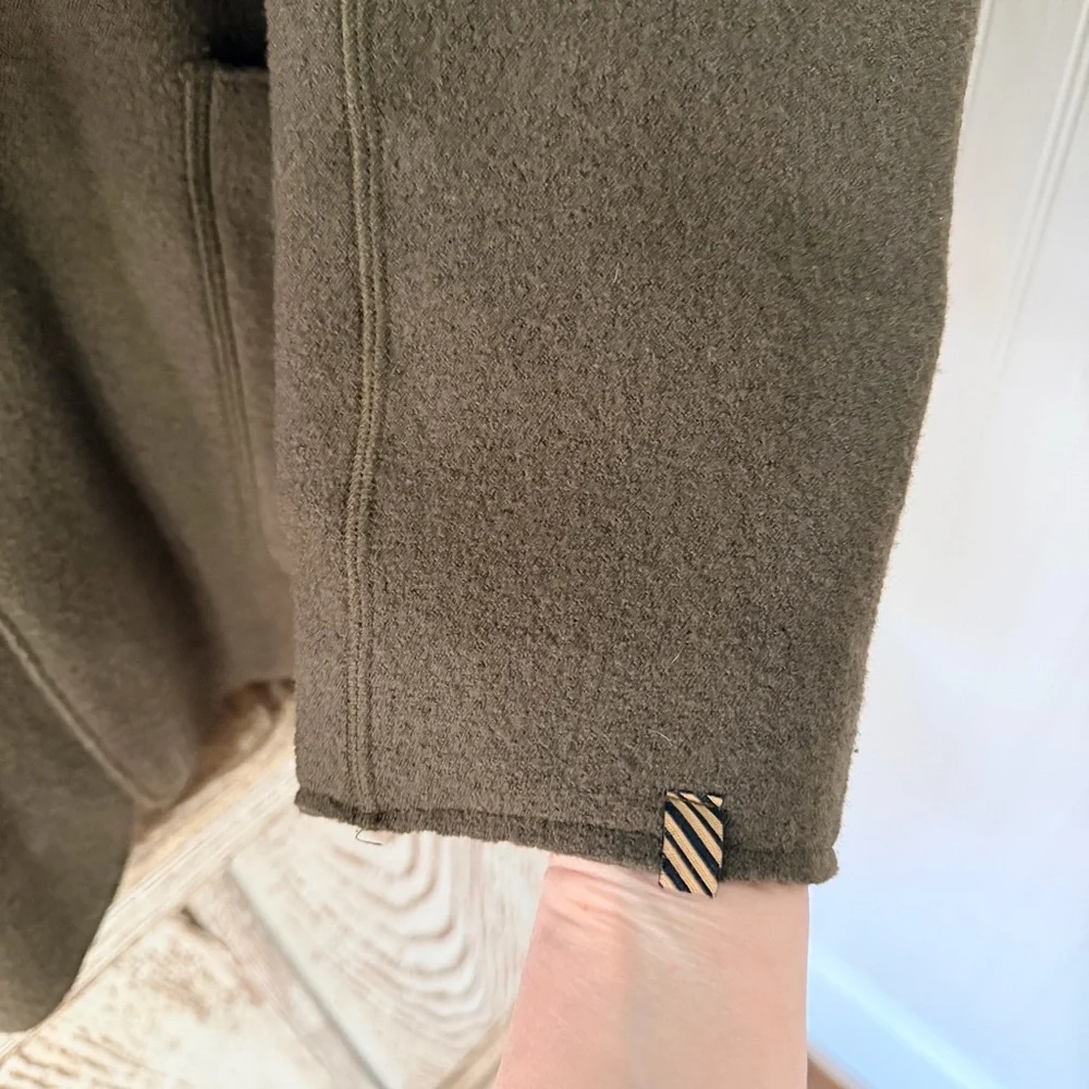 Billy Reid Olive Virgin Wool Blazer 42R - Picture 3 of 6